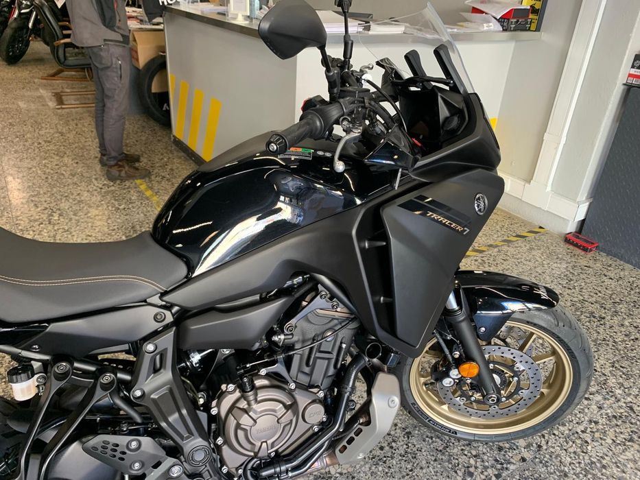 Yamaha Tracer 7 Em estado novo, Top Case Yamaha, 1104 Kms