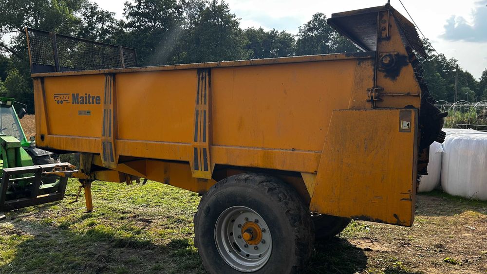 Rozrzutnik obornika MAITRE 6 ton