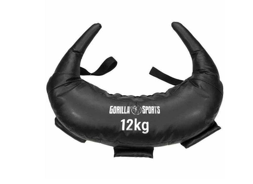 Worek bułgar czarny 12kg Gorilla Sports (1024)