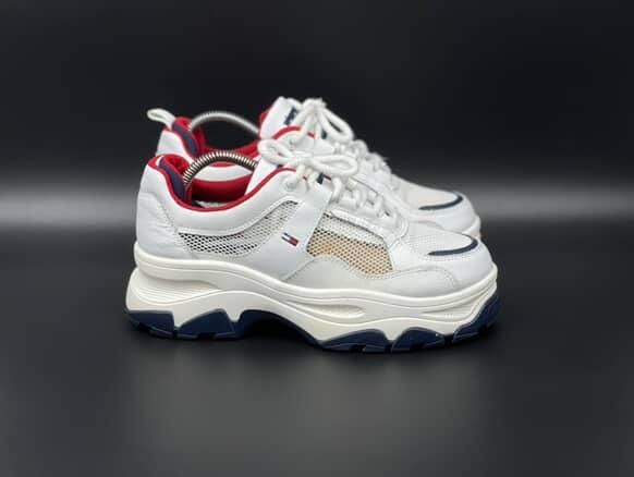 Кроссовки оригинал кожа Tommy Hilfiger женские