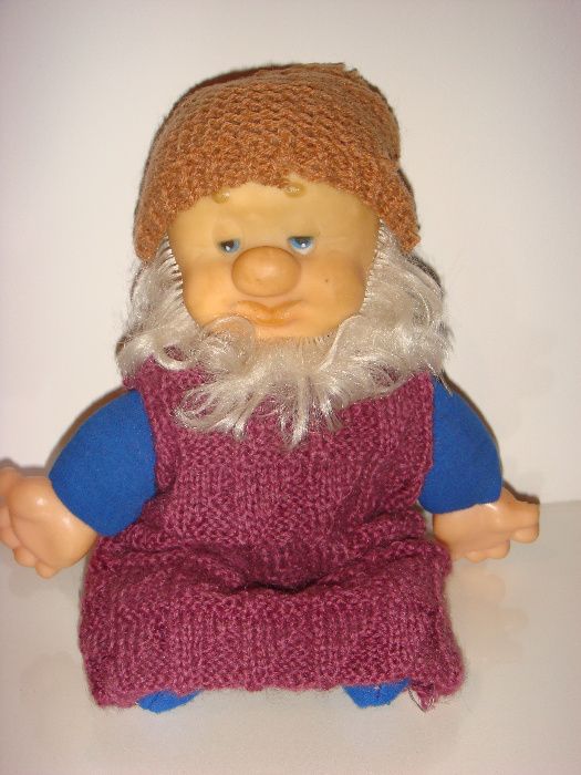 Мягкая игрушка родом из СССР Гномик Мишка олимпийский.