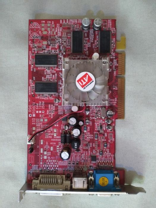 Відеокарти РОБОЧІ PCI, AGP nVidia, Ati, Radeon