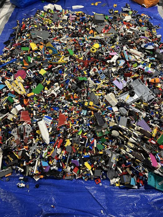 Klocki LEGO oryginalne mix 8 kg z figurkami