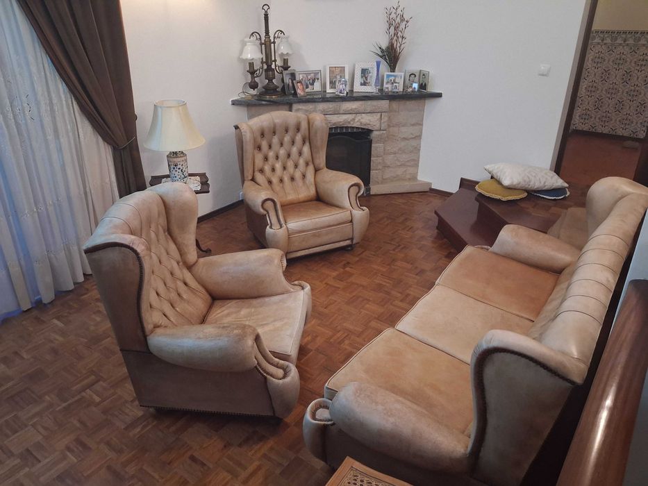 Conjunto sofas vintage