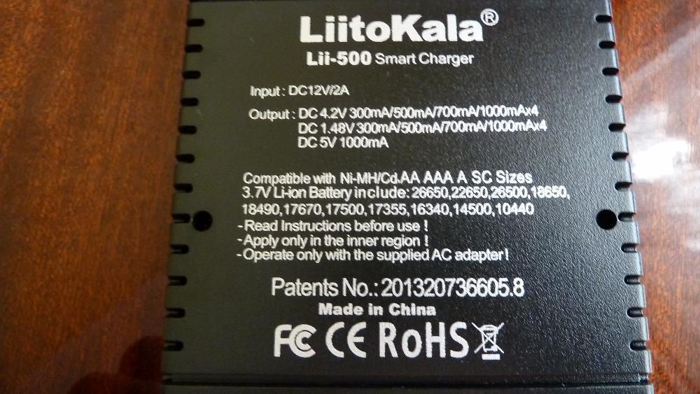 Liitokala lii500 + блок питания. Новые!+автоадаптер от 600-ой версии.