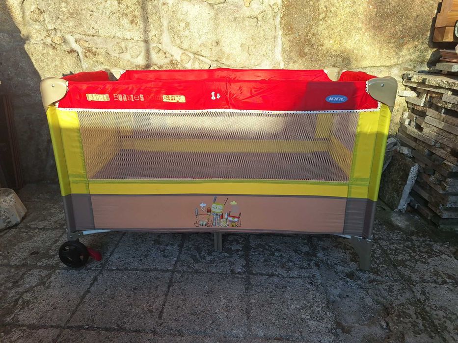 Berço De Viagem JANÉ Duo Level Vermelho