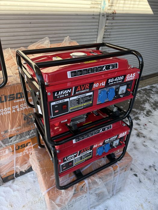 Генератор LIFAN 3.5 кВт DDE медь, Корея бесплаьная доставка