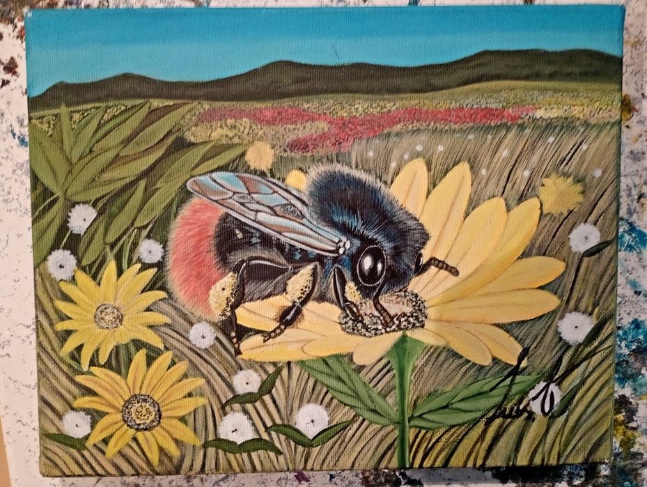 Pinturas em acrilico sobre tela