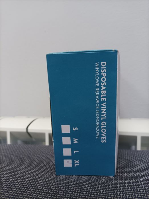 Winylowe rękawice jednorazowe roz . XL PROVINYL