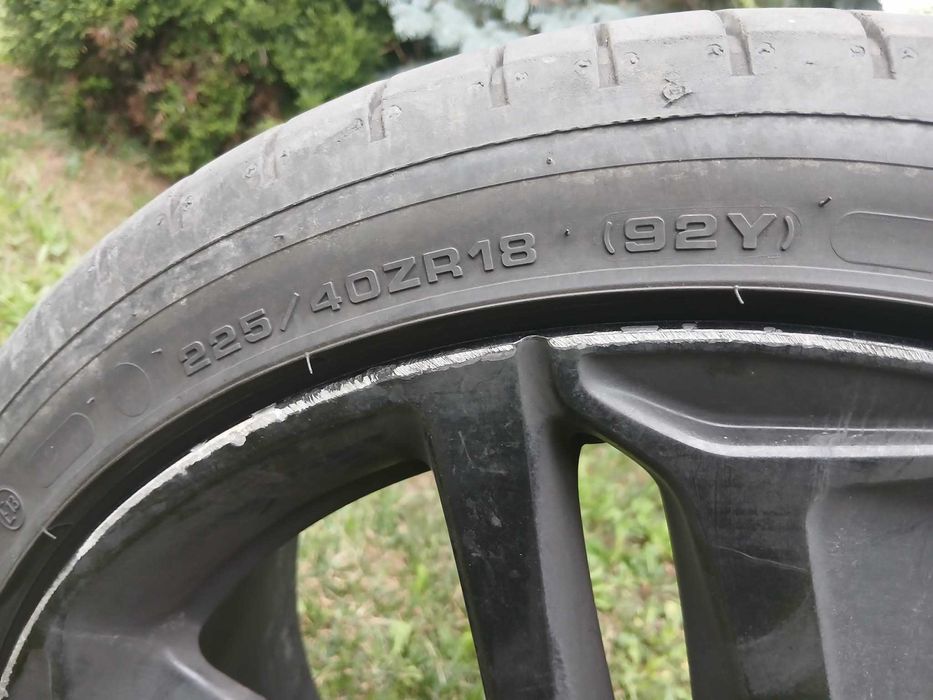 Opony letnie z felgą Dunlop do Peugeot 225/40R18