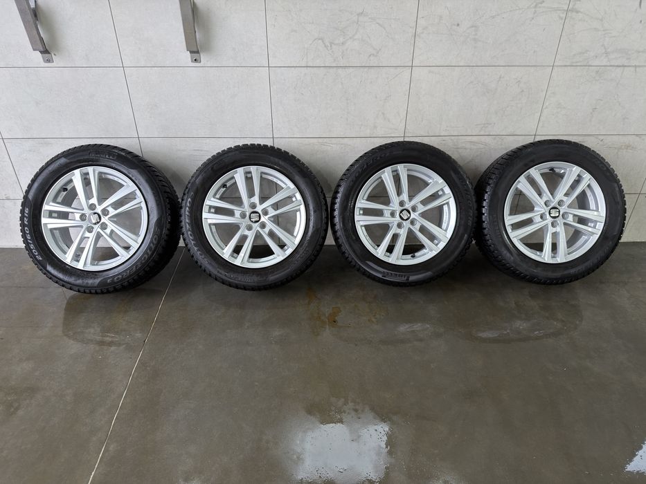 Диски з резиной 205.60.R16 5/100 VW Vag Golf4 Polo Skoda Seat