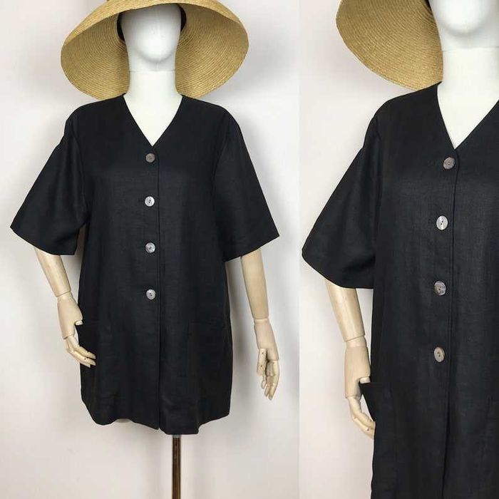 Итальянский льняной пиджак рубашка блуза батальная