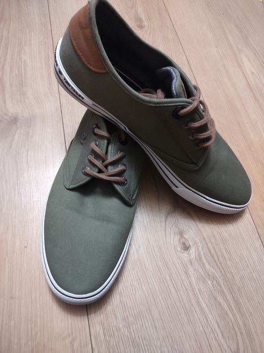 Tenisówki/ trampki khaki,  casual Tom Tailor