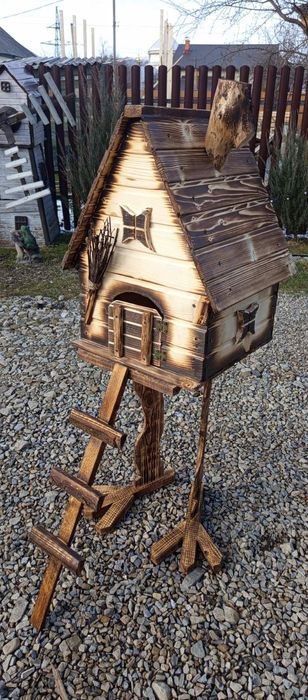 Дерев'яні хатинки-будки для саду та котиків. БЕЗКОШТОВНА ДОСТАВКА