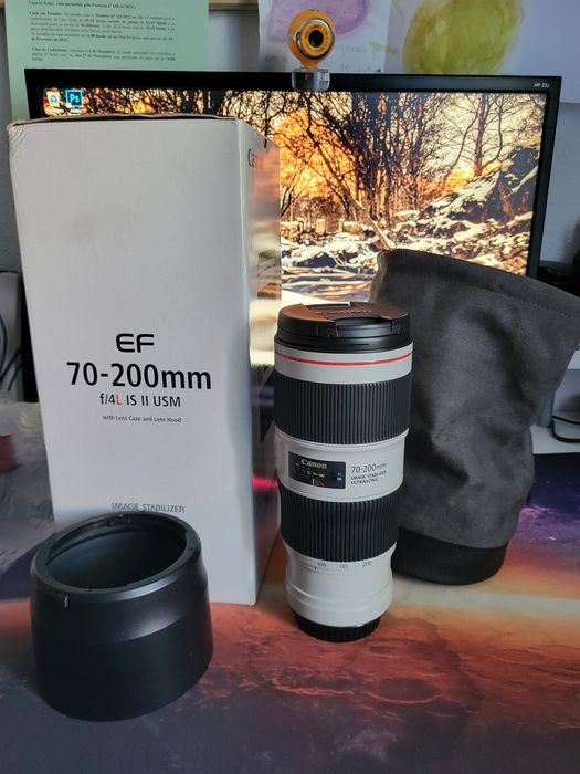Canon 70-200 IS F4 ii NOVA troco