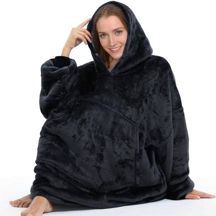 Худі плед толстовка оверсайз теплая кофта худи с капюшоном Huggle