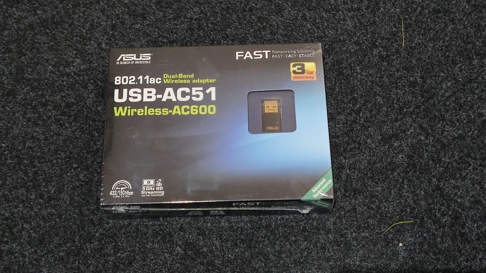 Asus USB AC51 Adaptador USB Dongle Wireless