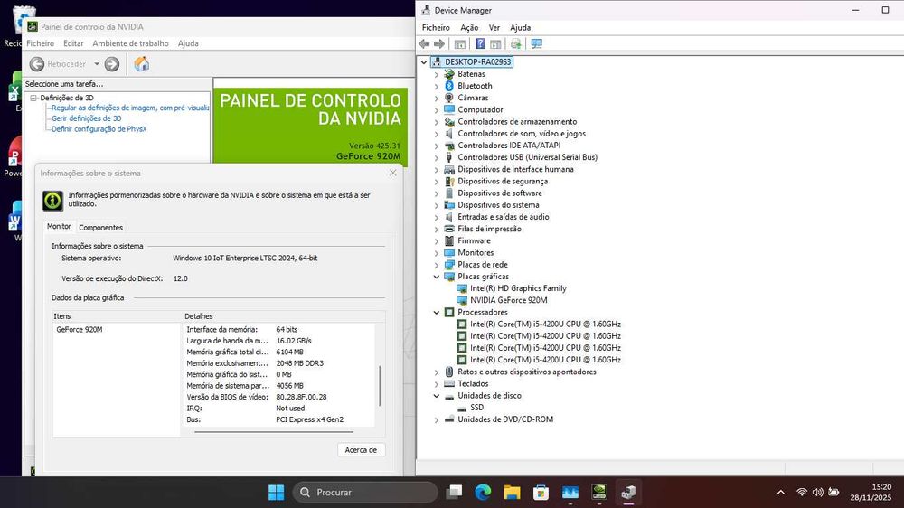Notebook Acer gpu: Nvidia