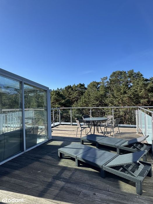 Słoneczny apartament z przestronnym tarasem na dachu