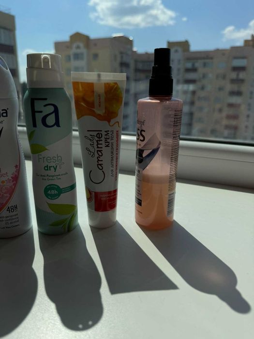 набор косметики nivea ziaja fa rexona крем гель для умывания