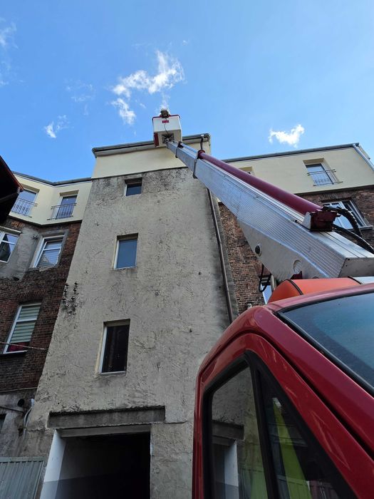 Podnośnik koszowy / zwyżka 16 m z operatorem — Bytom, Katowice, Śląsk