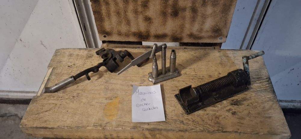 Maquinas pra encher cartichos antigas
