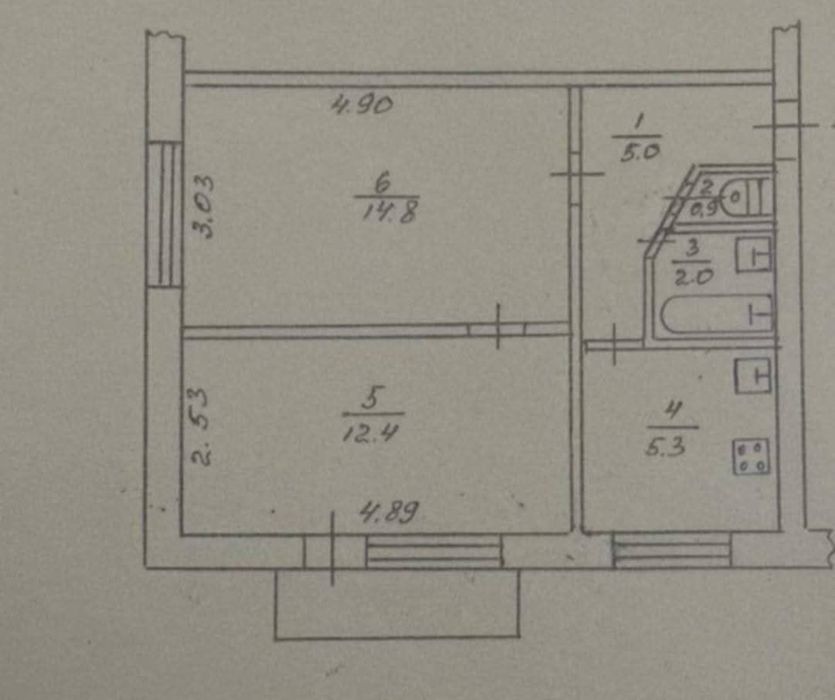 2х к.кв.р-н Хлібзавод продаж