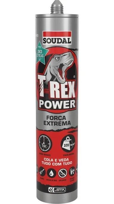 TREX Cola Tudo 320toneladas preto e branco