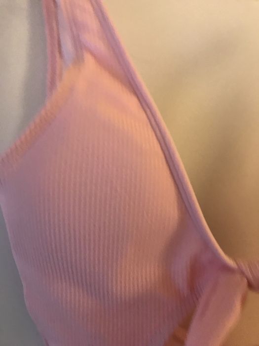 Fato de banho cor de rosa