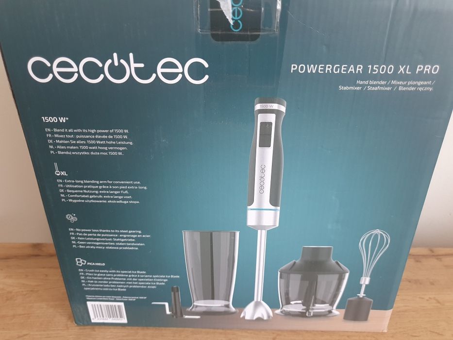 Blender ręczny Cecotec Powergear 1500W XL Pro