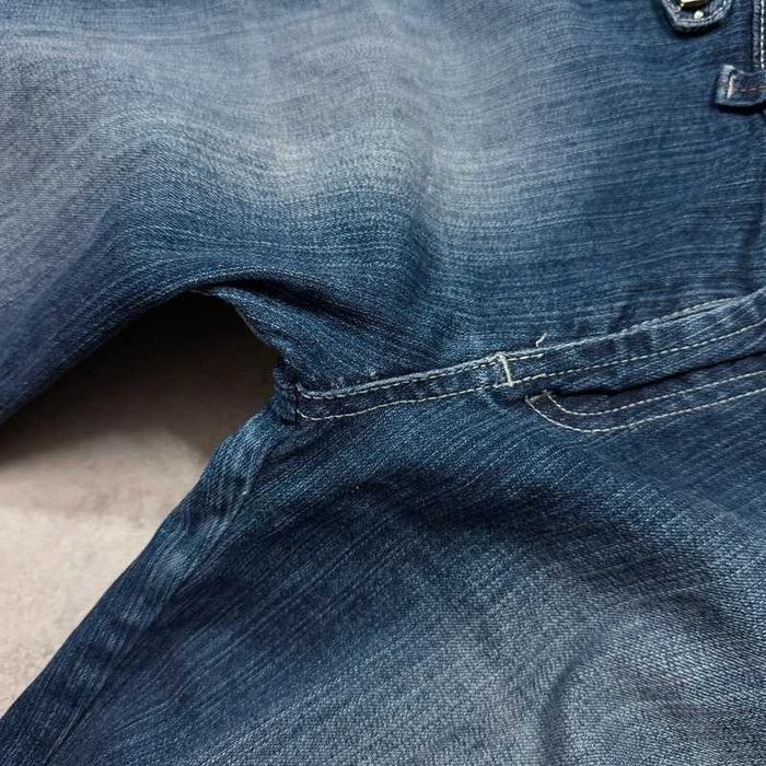 Vintage Spodnie Jeansy Y2K Denim Jeans Kryształki Coquette Swag Japan