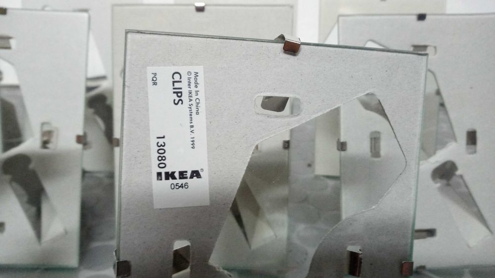 Conjunto de 10 Molduras para Fotografias Ikea Clips