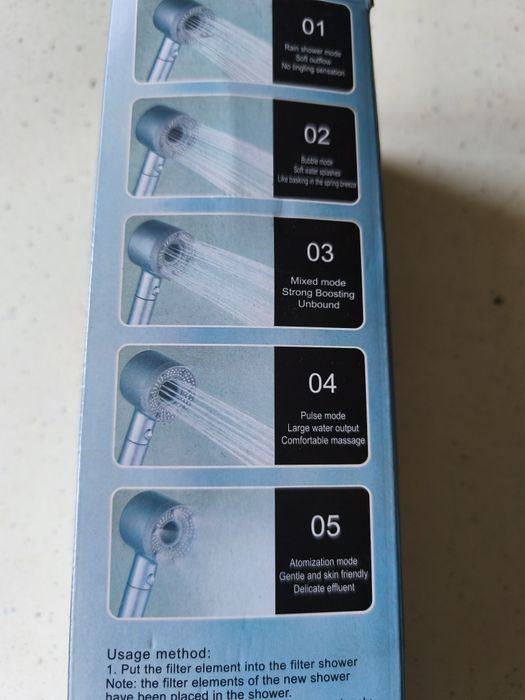 Słuchawka prysznicowa