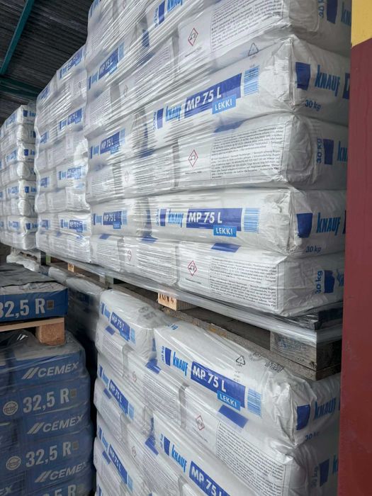 Tynk KNAUF MP75L 30kg typ lekki dostawa HDS