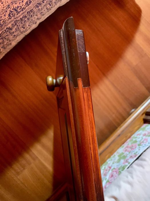 aparador, consola, grande, armário, móvel, madeira maciça, rústico