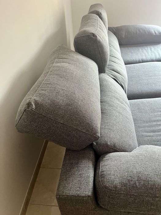 Chaise Longue cinzento