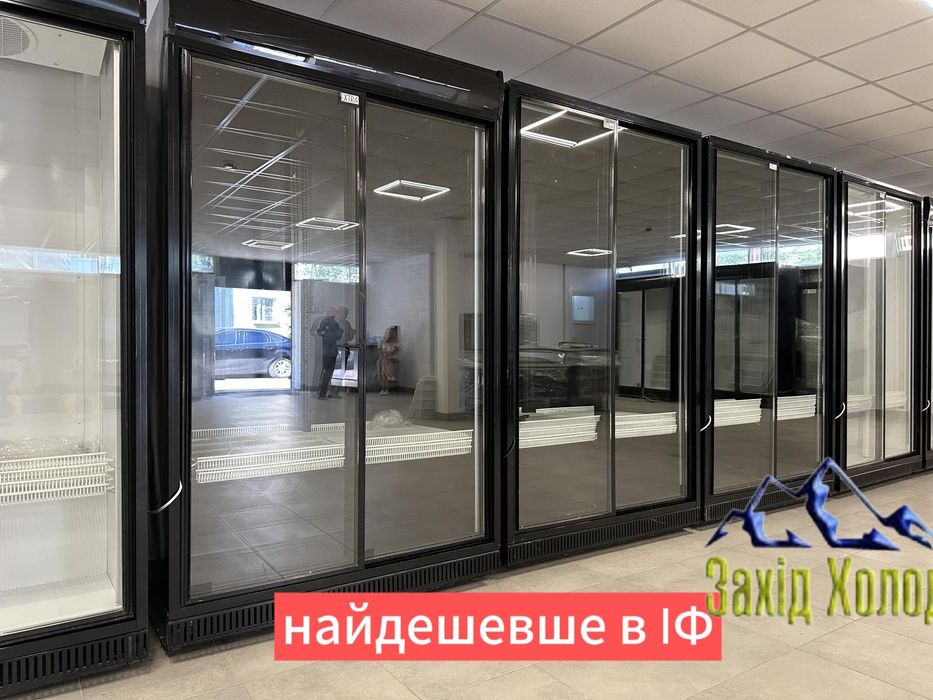 Холодильна вітрина шафа вітрини холодильні Однодверні Двохдверні