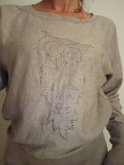 Monarii sweterek z wiskozy rozm.L