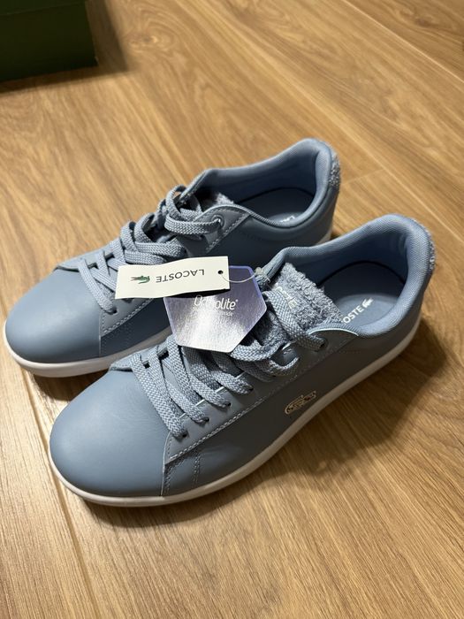 Шкіряні кеди lacoste