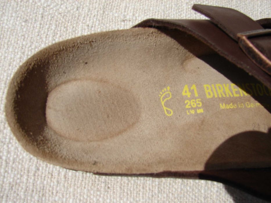 KLAPKI BIRKENSTOCK ARIZONA rozmiar 41 (26,5 cm) skóra stan idealny