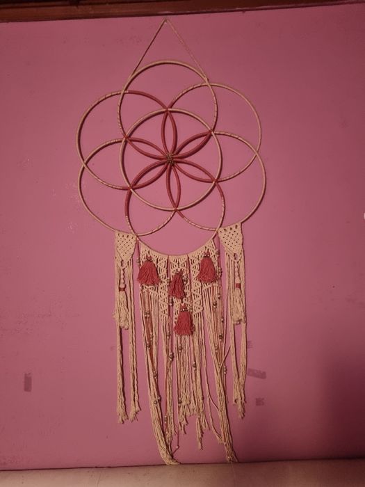 Feita em macrame