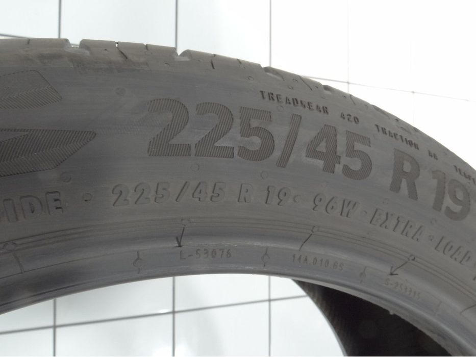 Continental Ecocontact 6 Ssr 225/45R19 96 W [2019] 6Mm-5.5Mm