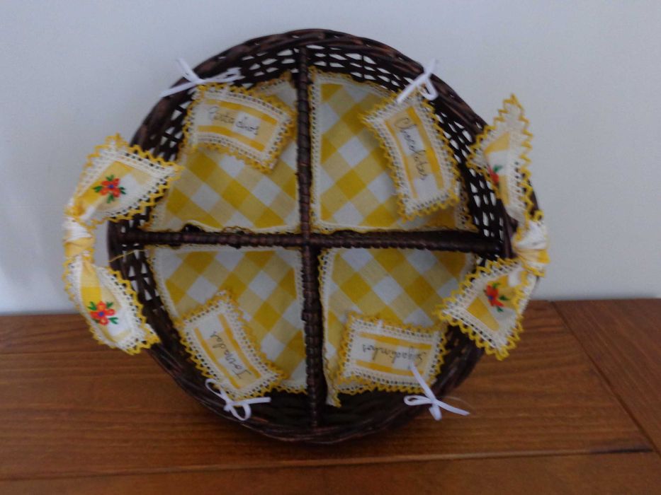 Cesto para aperitivos, artigo regional da Madeira