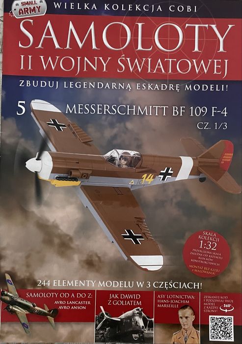 Klocki Cobi Messerschmitt BF109 F-4 244pcs