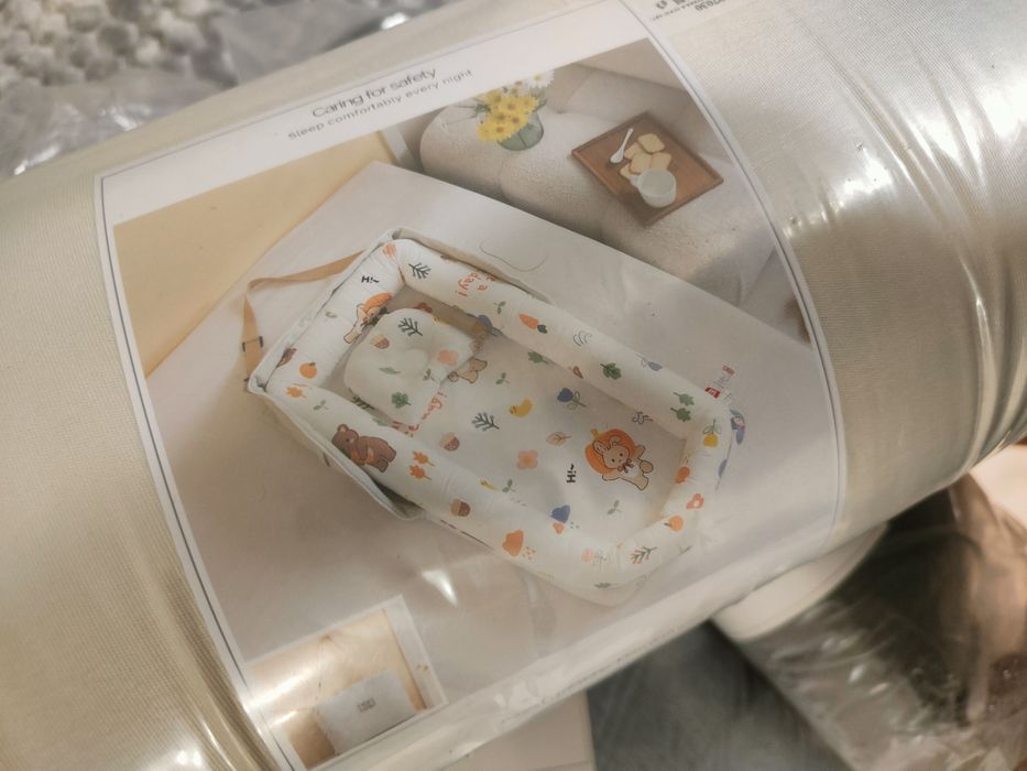 Різні кольори Ліжко кокон для немовлят портативне