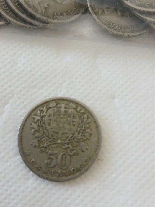 Modas de 50 centavos 1957