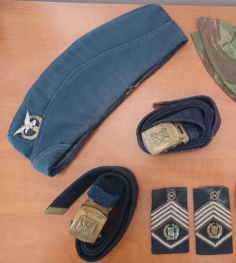 5 Peças de farda da Força Aérea Portuguesa