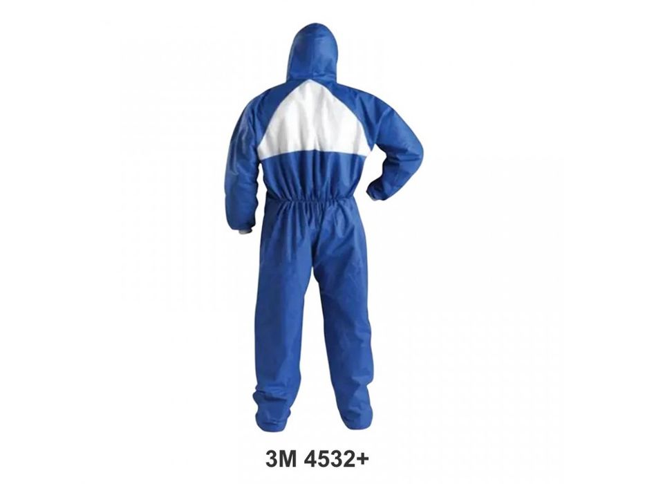 Защитный ОПТ комбинезон 3M 4532+ синий размеры M - L - XL - 2XL.a3