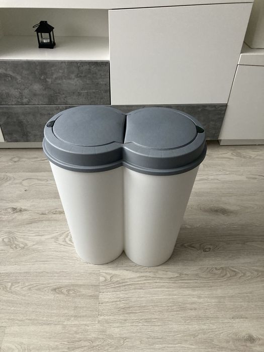 Kosz na smieci podwójny