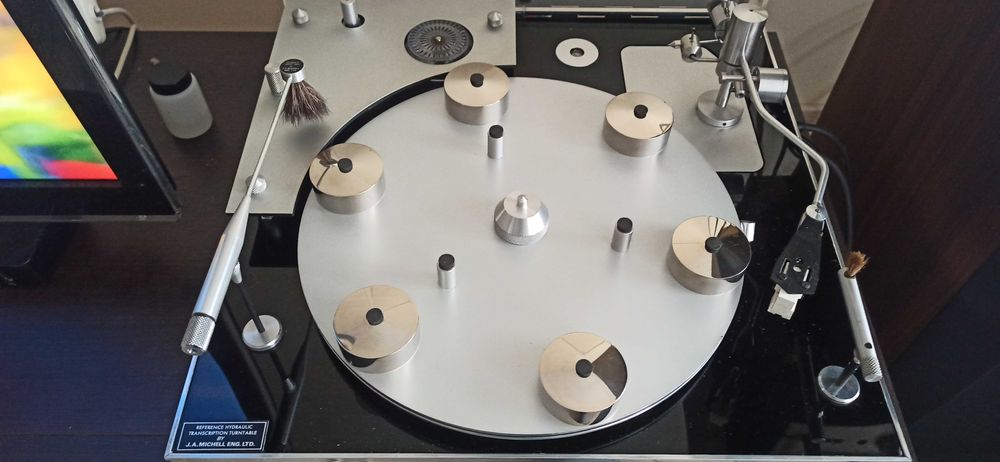 Gramofon Hydraulic Transcription Turntable  J.A. Michell Transrotor